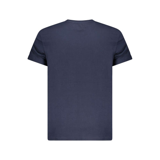 Tommy Hilfiger Blau Baumwolle Männer T-Shirt