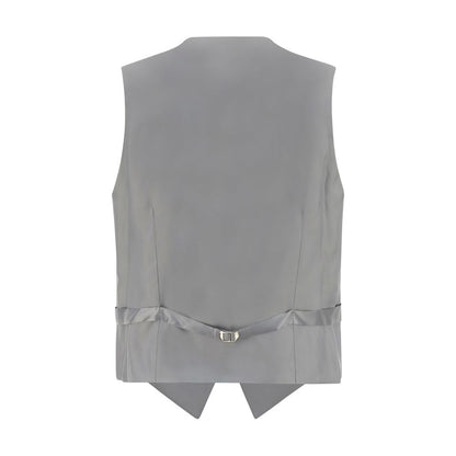 Gi Capri Gray Polyester Waistcoat