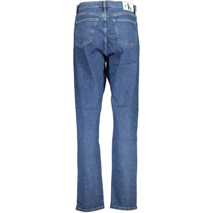 Calvin Klein Blaue Baumwoll-Jeans für Frauen