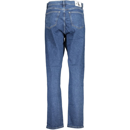Calvin Klein Blaue Baumwoll-Jeans für Frauen