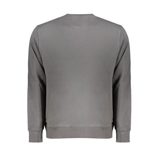 North Sails Grigio Cotton Men Sweatshirt