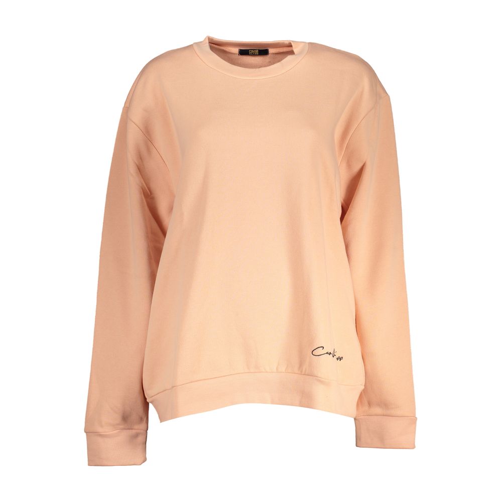 Cavalli Class Rosa Polyester Women's Sweatshirt