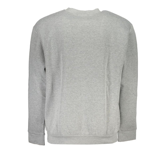 Cavalli Class Gray Cotton Sweatshirt