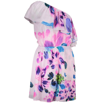 Desigual Rosa Viskose Frauen Kleid