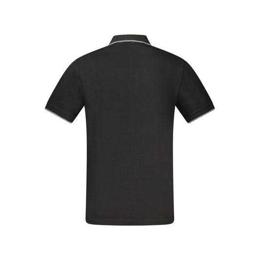 Hugo Boss Schwarzes Baumwoll-Poloshirt