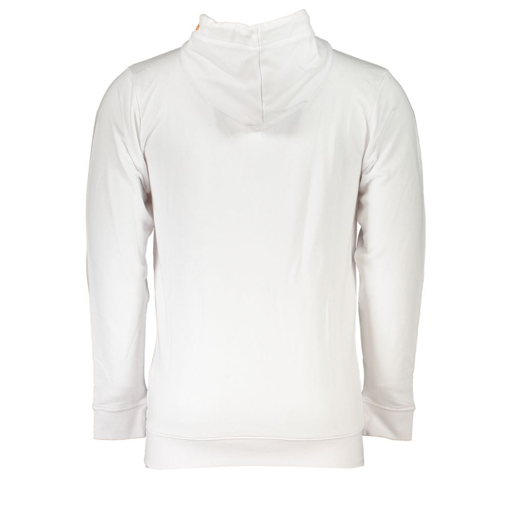 Cavalli Class White Cotton Sweatshirt