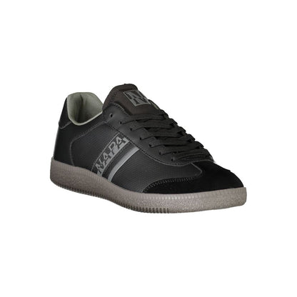 Napapijri Black Polyester Athletic Sneakers
