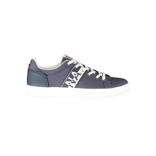 Napapijri Blue Polyester Athletic Sneakers
