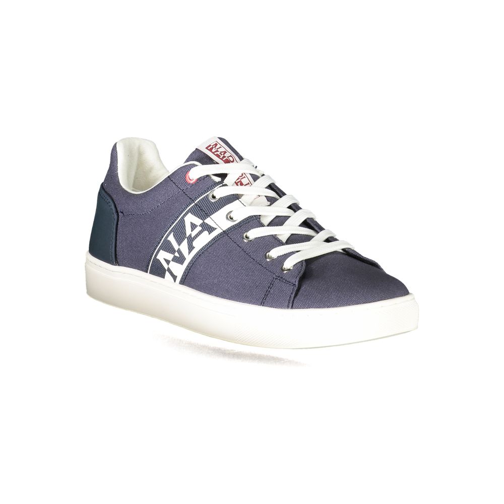 Napapijri Blue Polyester Athletic Sneakers