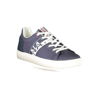 Napapijri Blue Polyester Athletic Sneakers