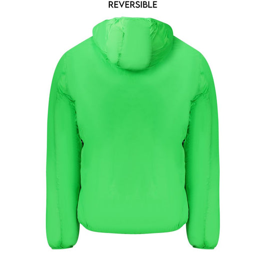 Norway 1963 Grüne Polyamid Herren Jacke