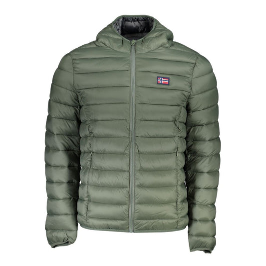 Norway 1963 Grüne Polyamid Herren Jacke