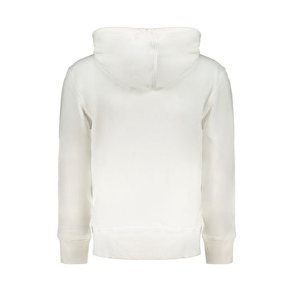 Calvin Klein Weißer Baumwollpullover mit Kapuze für Männer