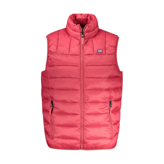 Norway 1963 Rote Polyamid-Jacke
