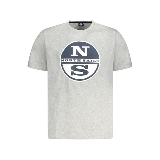 North Sails Grigio Cotton Mens T-Shirt