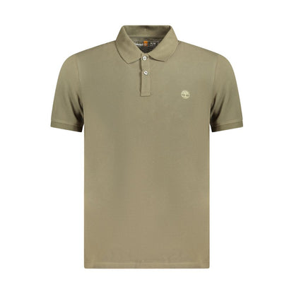 Timberland Verde Cotton Men Polo