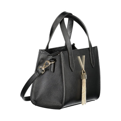 Mario Valentino Black Polyethylene Women Handbag
