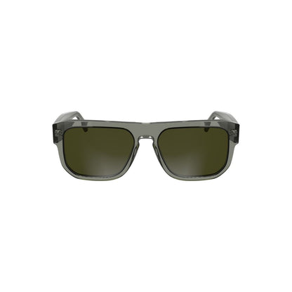 Calvin Klein Graue Acetat-Sonnenbrille für Männer