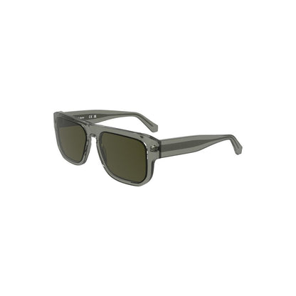 Calvin Klein Graue Acetat-Sonnenbrille für Männer