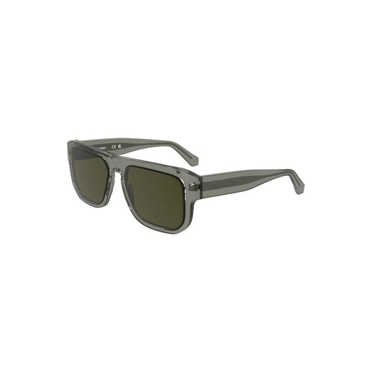 Calvin Klein Graue Acetat-Sonnenbrille für Männer