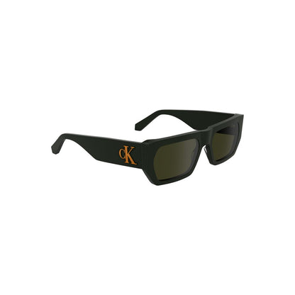 Calvin Klein "Grüne Acetat-Sonnenbrille für Männer"