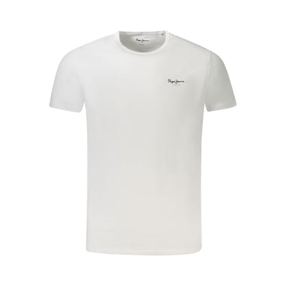 Pepe Jeans Bianco Cotton Men's T-Shirt