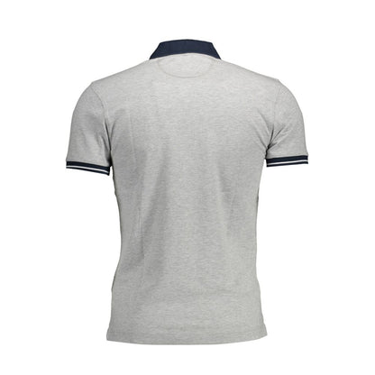 La Martina Grigio Cotton Men Polo