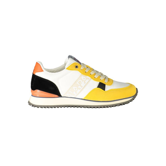 Napapijri Yellow Polyester Athletic Sneakers