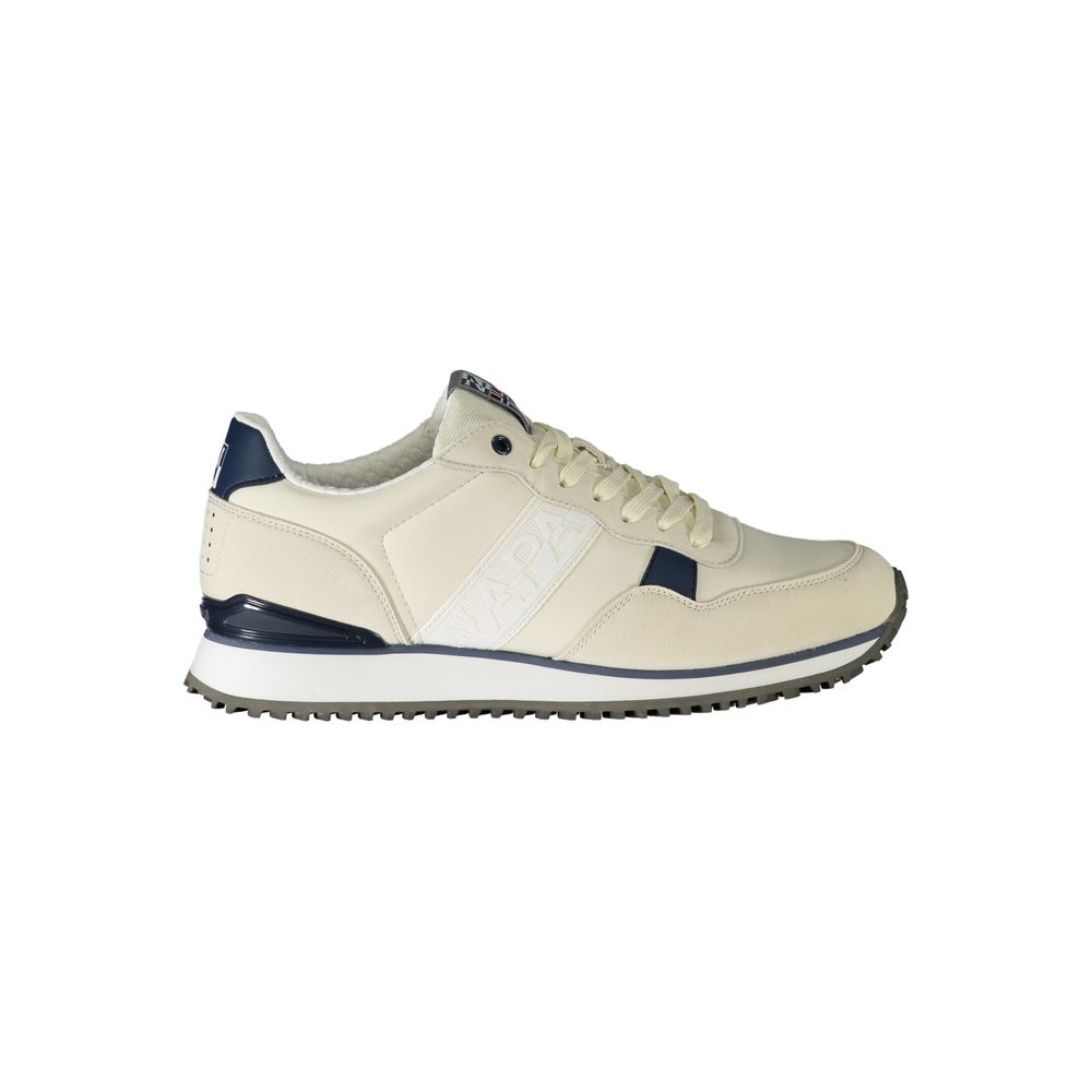 Napapijri White Polyester Athletic Sneakers