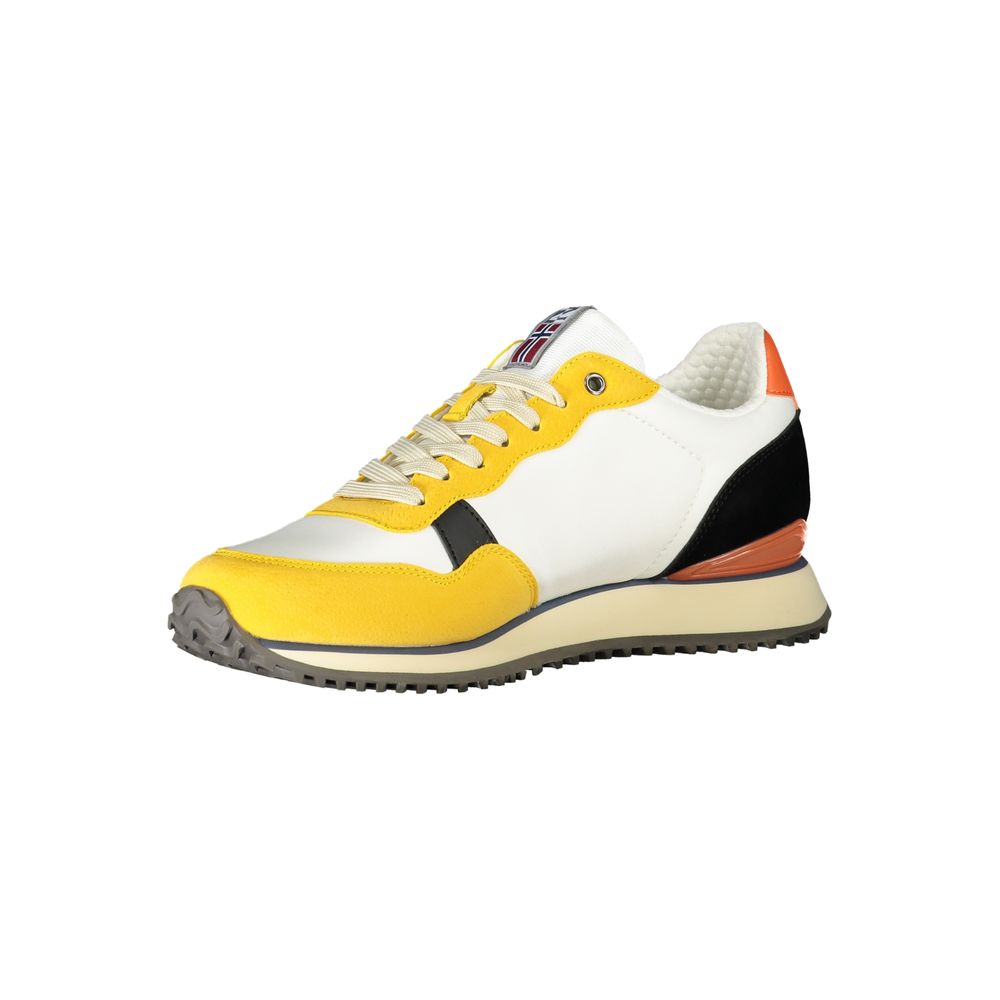 Napapijri Yellow Polyester Athletic Sneakers
