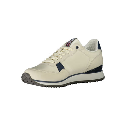 Napapijri White Polyester Athletic Sneakers