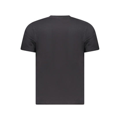 North Sails Black Cotton Men's T-Shirt