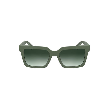 Calvin Klein Grüne Sonnenbrille aus biobasiertem Stoff für Frauen