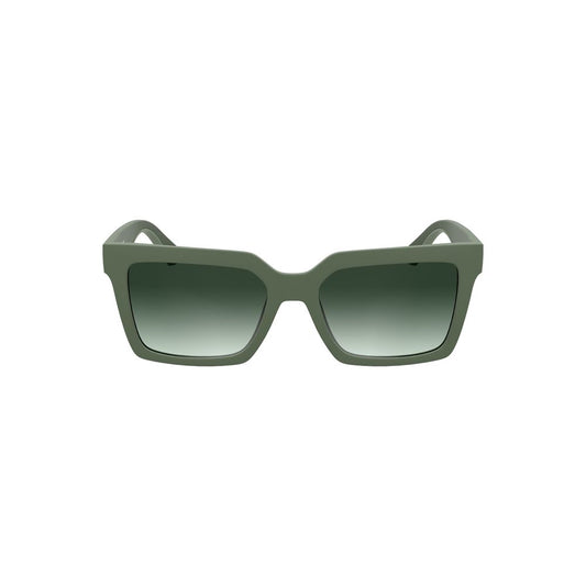Calvin Klein Grüne Sonnenbrille aus biobasiertem Stoff für Frauen