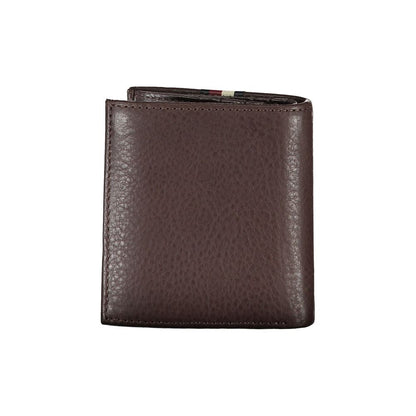 Tommy Hilfiger Braunes Leder Portemonnaie