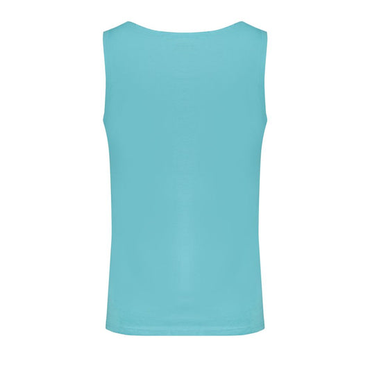 Norway 1963 Blaues Baumwoll-Tank-Top für Männer