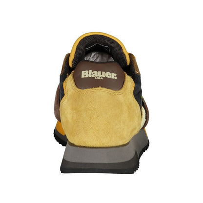 Blauer Brown Polyester Athletic Sneakers