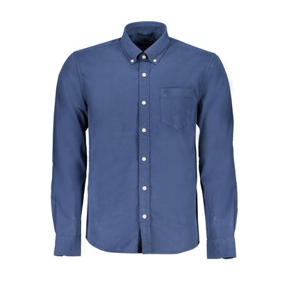 North Sails Blue Cotton Dress Shirt