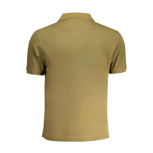 La Martina Verde Cotton Men Polo