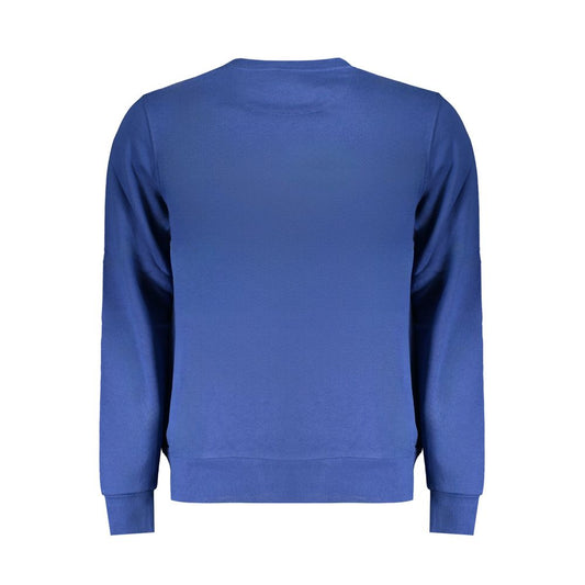 North Sails Blue Cotton Men Sweater
