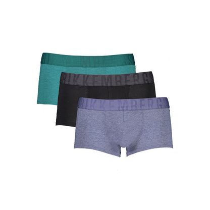 Bikkembergs Green Cotton Boxers