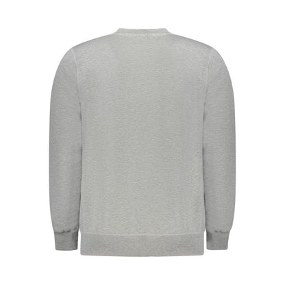 North Sails Grigio Cotton Men Sweatshirt