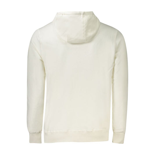 North Sails White Cotton Men's Hoodie