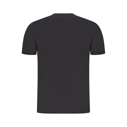 North Sails Black Cotton Men's T-Shirt