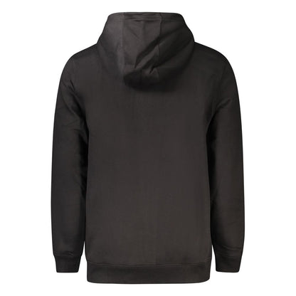 Tommy Hilfiger Black Cotton Men's Hoodie Sweatshirt