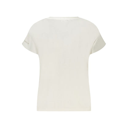 North Sails White Cotton Women T-Shirt