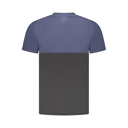 Trussardi Blue Cotton Men T-Shirt