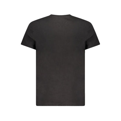 Tommy Hilfiger Schwarzes Baumwolle Männer T-Shirt
