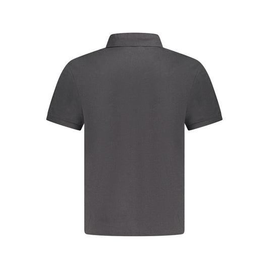North Sails Black Cotton Mens Polo Shirt