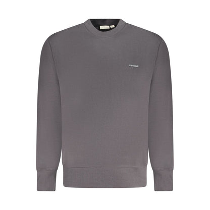 Calvin Klein Schwarzer Baumwollpullover für Männer